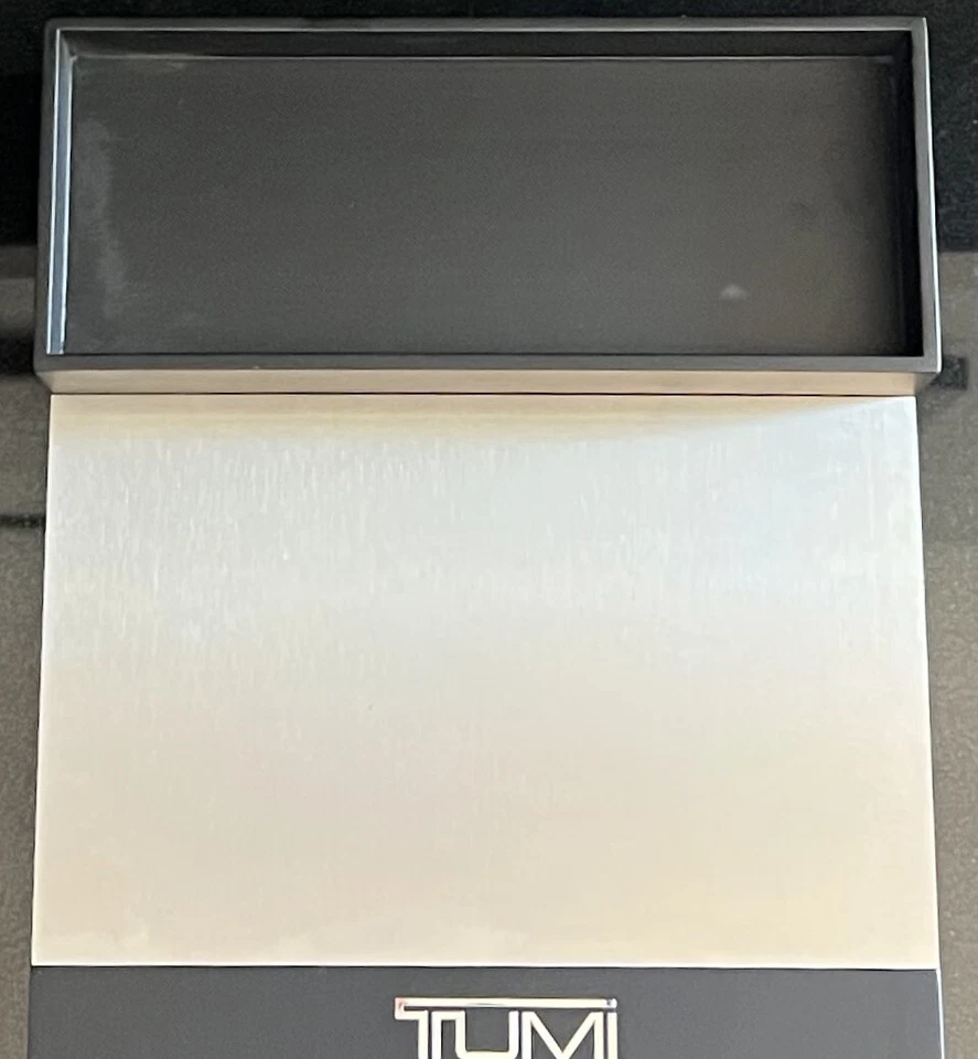 Tumi Multi-Use Retail Display Case: Brand New. Color: Black & Gun Metal Silver - Image 2 of 4