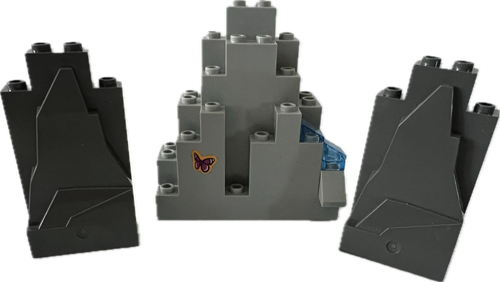 LEGO LEGO MINIFIGURE MINIFIGS STLE ROCK WALLS BULK COMBINE POST SAVE MONEY (G)