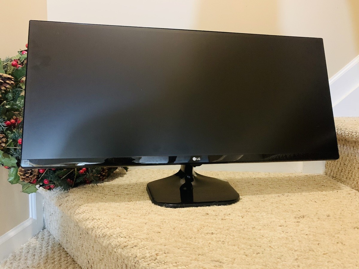 LG 34UM59-P UltraWide™️ Monitor 21:9 Gaming Computer- *FOR PARTS