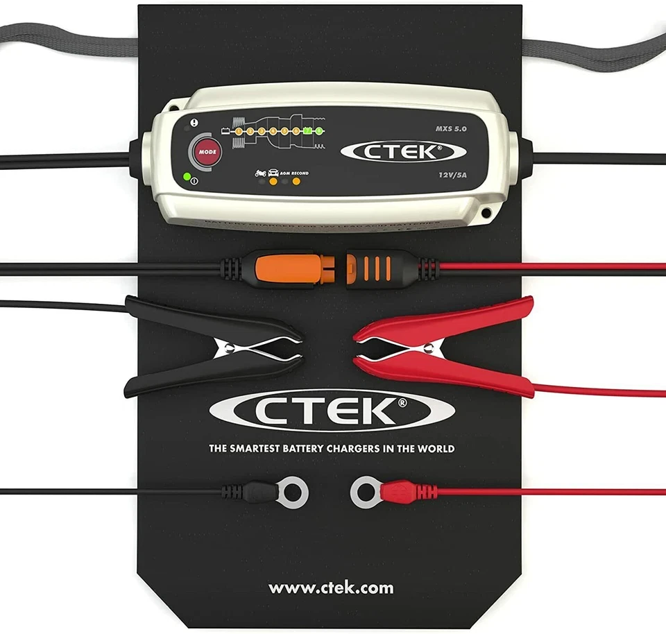 Ctek MXS 5.0 AutobatterieLadeger�t 12V 5A Wartungs temperaturkompensation - Bild 2 von 4