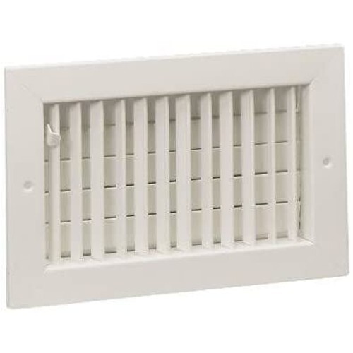 Registro de pared Hart & Cooley con aleta vertical y amortiguador de obturador múltiple #075004 - Imagen 1 de 1