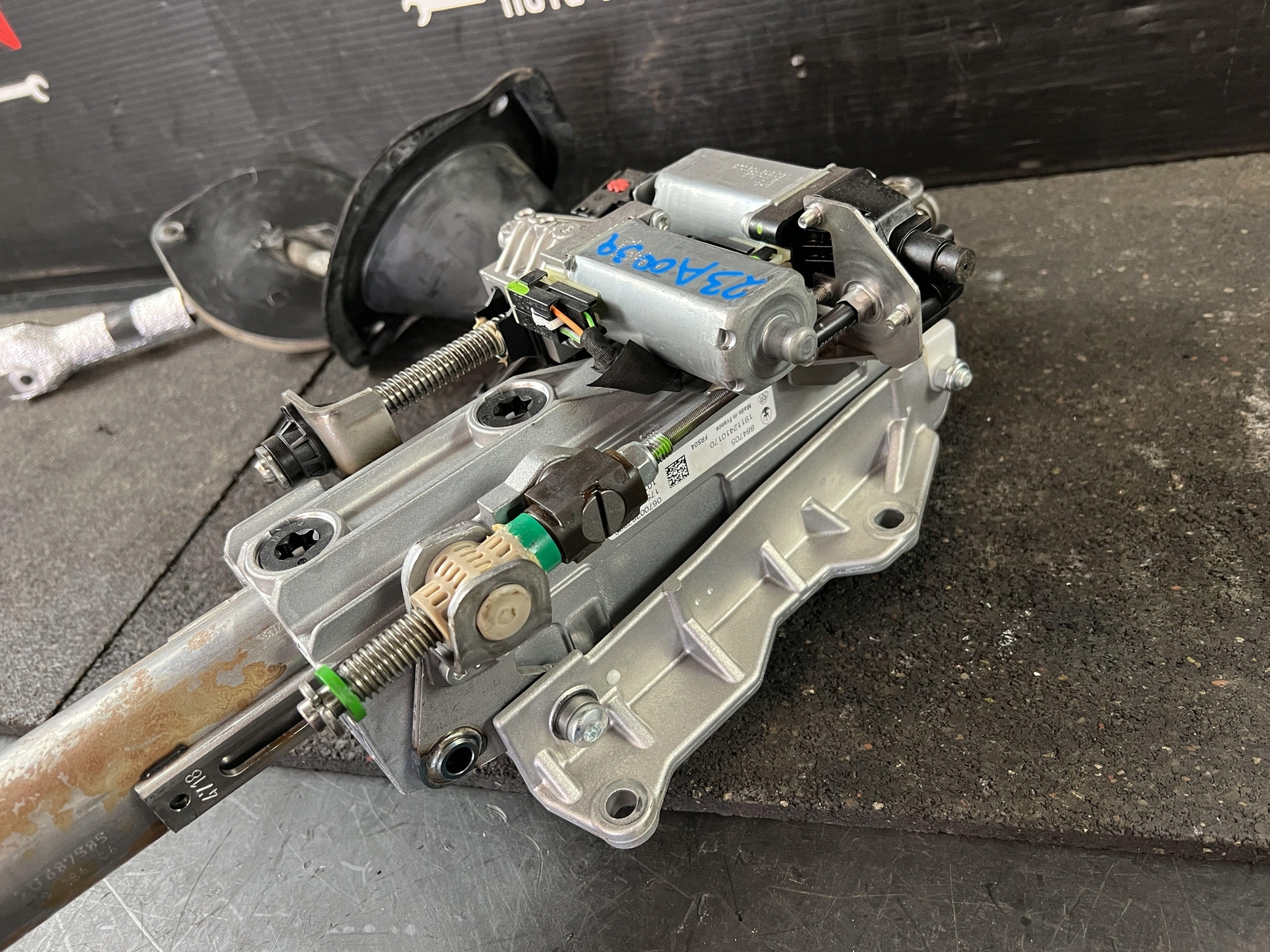 14-21 MASERATI GHIBLI STEERING COLUMN W/ KEY GRANSPORT SQ4 ID 06700387800