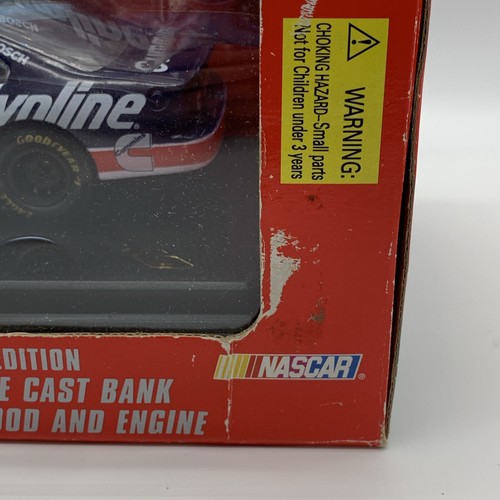 Racing Champions 1996 NASCAR #6 Mark Martin Die Cast Bank 1/24 Scale - Picture 3 of 11