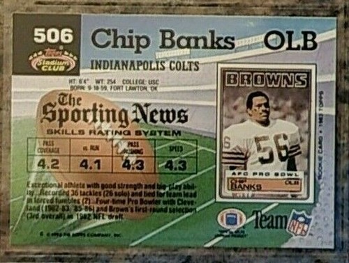 1992 Topps Stadium Club Football Series 2 Pick A Card #451-#600 - Complete A Set - Bild 113 von 299