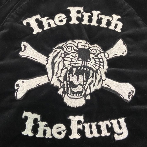 Neighborhood Men's Jacket Sukajan Outer Black Velour Satin Tiger Reversible - Bild 10 von 19
