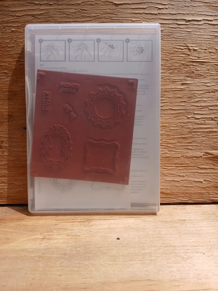 Stampin' Up! Juego de 6 estampillas de goma montadas en espuma de colección Foto 2 de 2