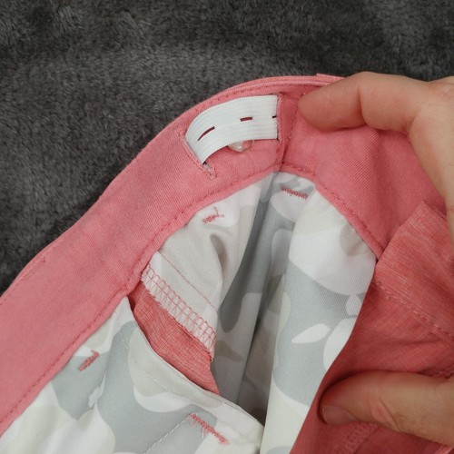 Vineyard Vines Performance Golf Pants Boys Size 18 Pink Polyester Adjustable - Picture 10 of 11