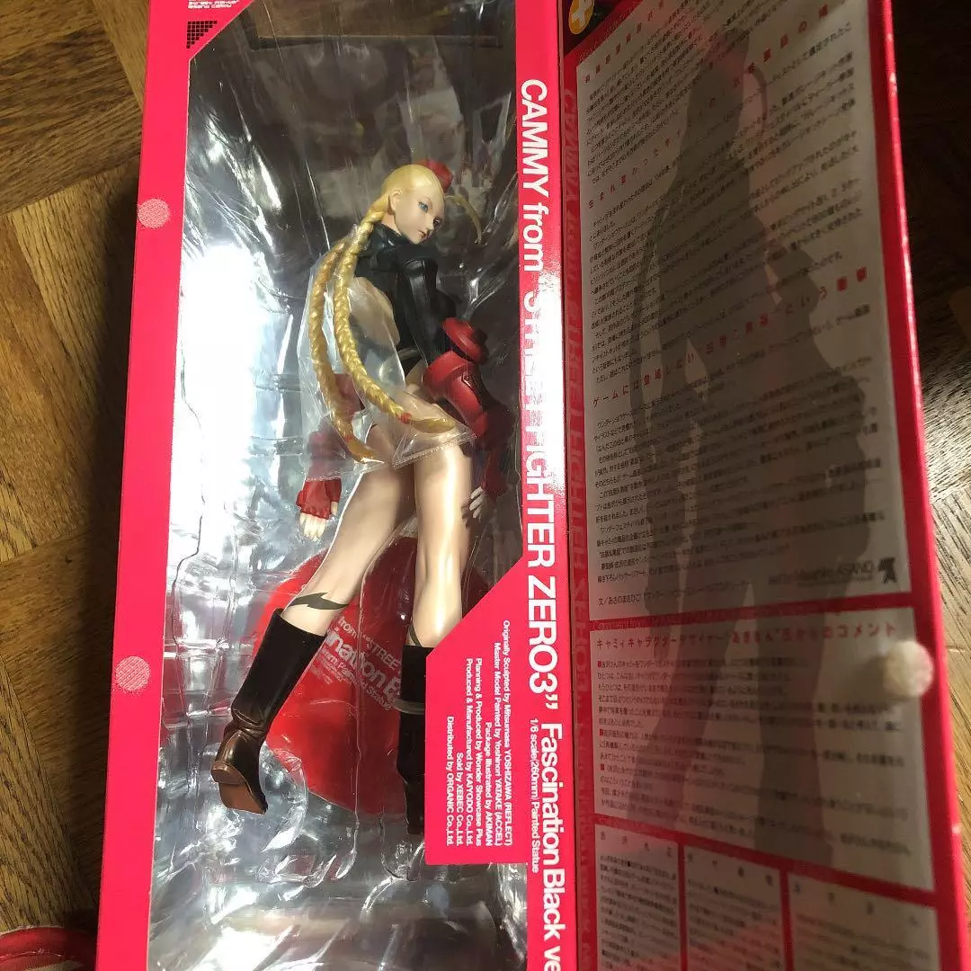 Street Fighter Zero3 Cammy Fascination Black Ver. 1/6 Figure Kaiyodo Japan Toy