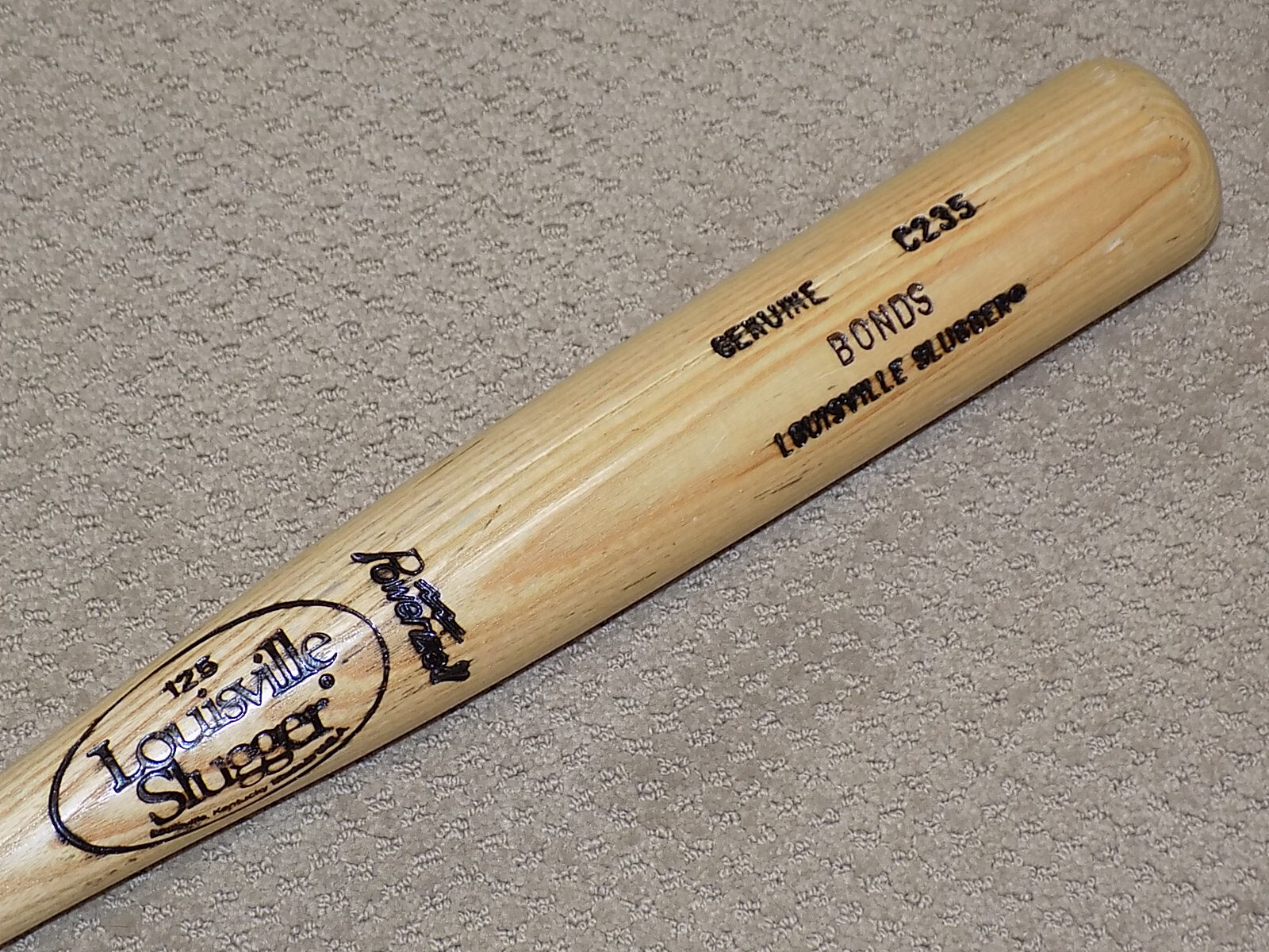 Barry Bonds H&B Game Bat Pittsburgh Pirates San Francisco