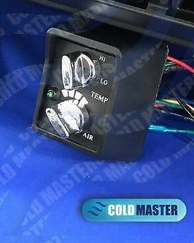 Universel Underdash Air État Kit 2 " Évaporateurs 450-0 24V Humvees Idéal - Picture 8 of 12