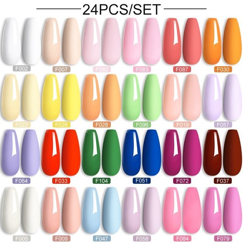 20/24PCS Smalto Gel Termico Set 3 Strati Temperatura Smalto Cambia Colore - Foto 37 di 90