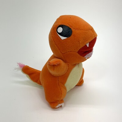 Pokemon 6 Inch Plush Charmander Banpresto Vtg 1998 Stuffed Figure Doll