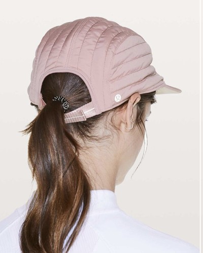 Lululemon Pinnacle Warmth Hat XS/S Misty Rose Pink Primaloft Insulated $58 NWT! - Picture 19 of 20