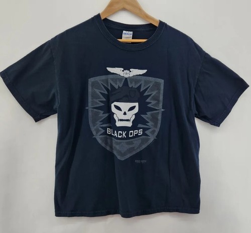 Call of Duty Black Ops 2010 Activision Gaming Promotional Shirt Adult Size Large - 第 1/6 張圖片