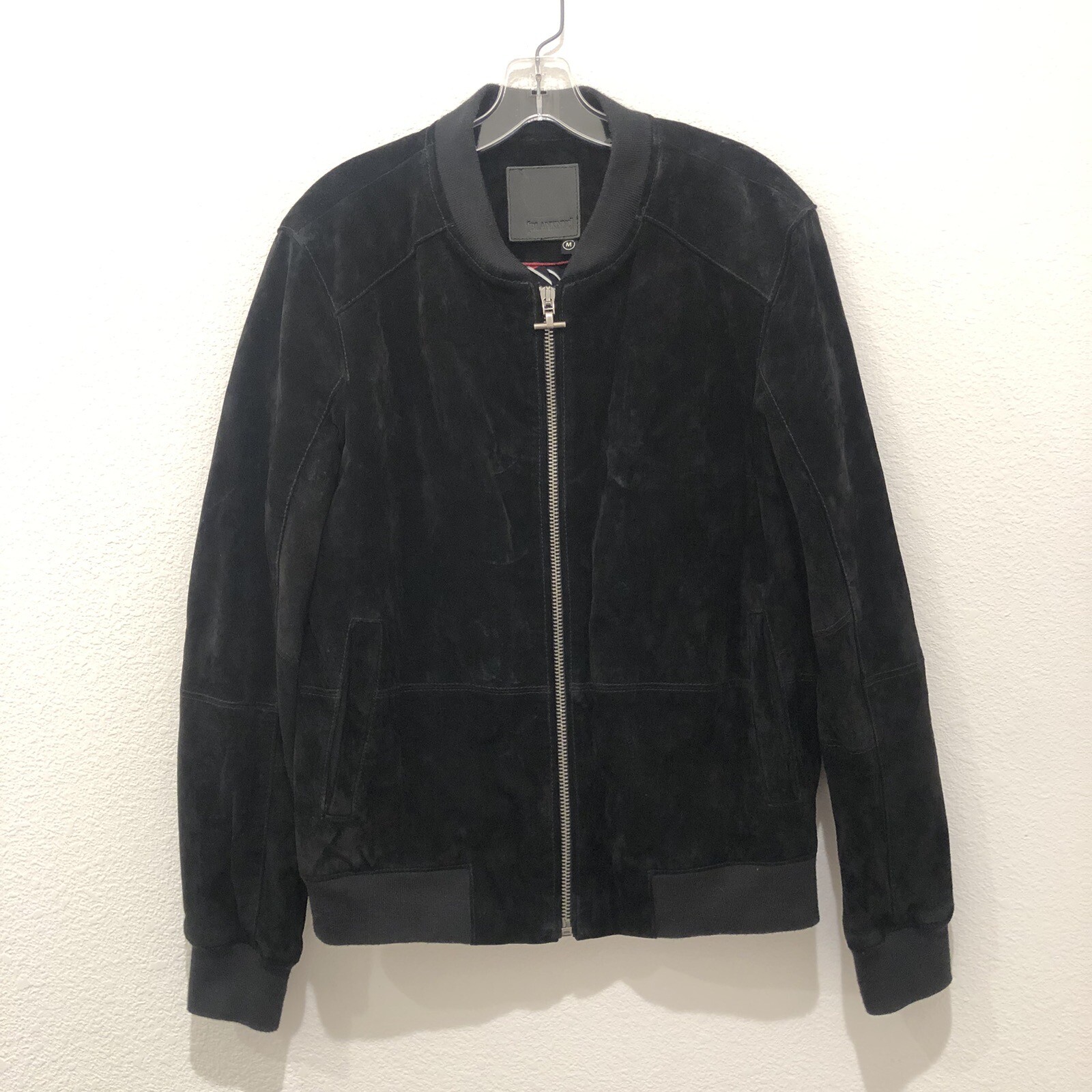 Blank NYC faux suede bomber jacket Size S / NWT