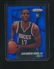 DAMIEN INGLIS 2014-15 PANINI PRIZM BLUE PRIZM RC PARALLEL 86/99 #299
