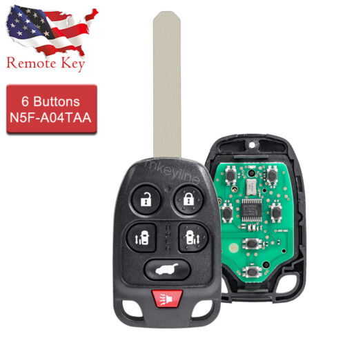 For 2011 2012 2013 2014 Honda Odyssey Keyless Entry Uncut Remote Car Key Fob