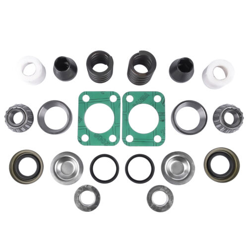 Front Axle King Pin Rebuild Kit Bearing Seal Bushing Spring For Chevy 1977-1991 - Picture 5 of 12