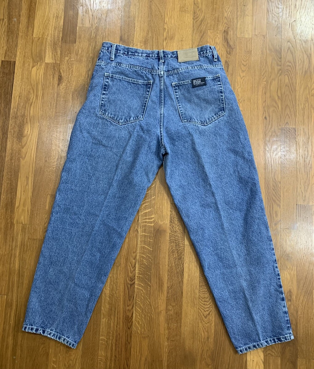 Vintage 90's Polo Ralph Lauren Men's Jeans Tagged 40 Actual Sz