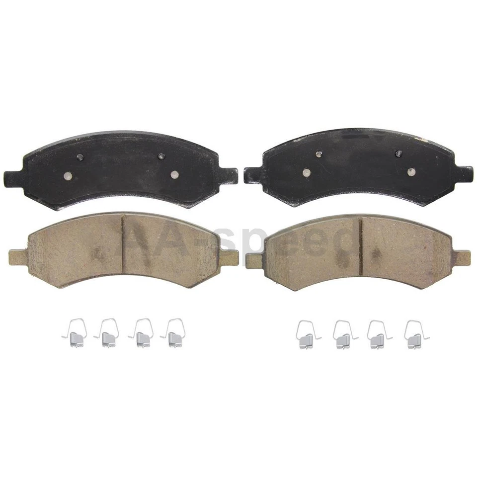 Conjunto de pastilhas de freio dianteiro Wagner Brake para Ram 1500 2012 2013 2014 2015 2016 2017 2018 - Imagem 2 de 2