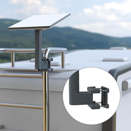 Rohrschellen-Halterung für Starlink Gen 3 Dachträger Wohnmobil Outdoor - Afbeelding 4 van 7