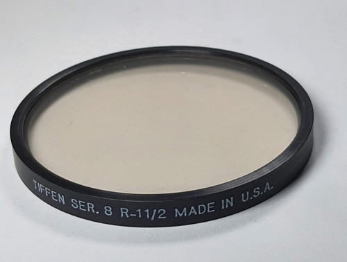Tiffen Ser 8 VIII Red Enhancing R-1 1/2 Glass Lens Filter SER8 USA Series 8 Sr.8 - Picture 2 of 4