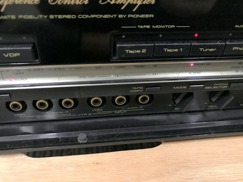 Pioneer C-90 Stereo Reference Control Amplifier 6 inputs