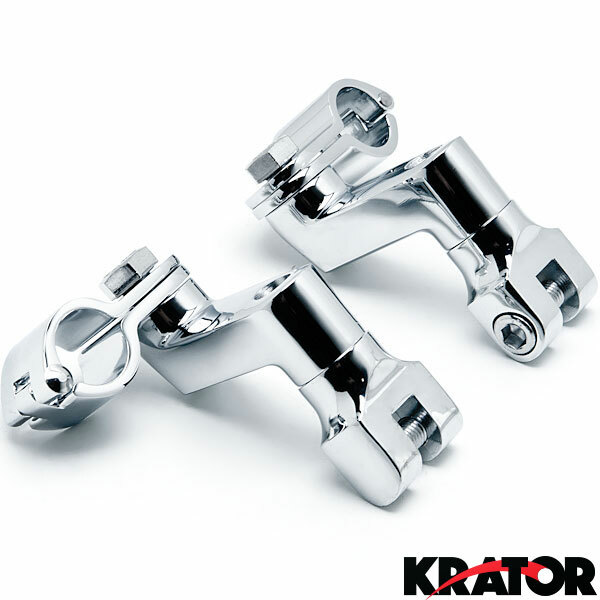 Kuryakyn Longhorn Offset Footpeg Mounts For Harley - Cycle Gear
