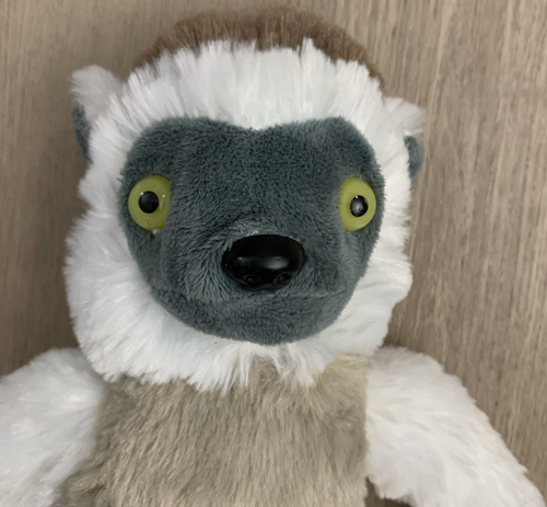 WILD REPUBLIC LEMUR Mono de Peluche Colgante Abrazo Gancho Brazos 18" Limpio - Imagen 3 de 17