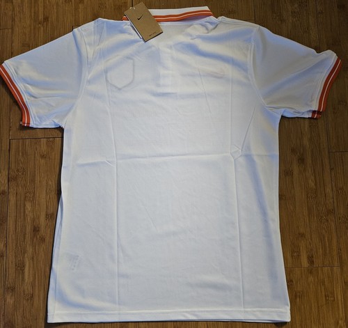 2024 Netherlands Holland White Polo Jersey Travel Equipment Men's Size XL New - Picture 7 of 7