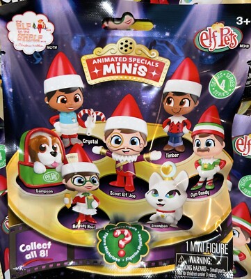 Lot of 10 Elf On The Shelf/Santaverse Minifigure Packs (Series 4)