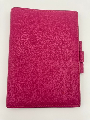 Cubierta para cuaderno HERMES Agenda GM Chevre Mysore rosa □L - Imagen 3 de 17