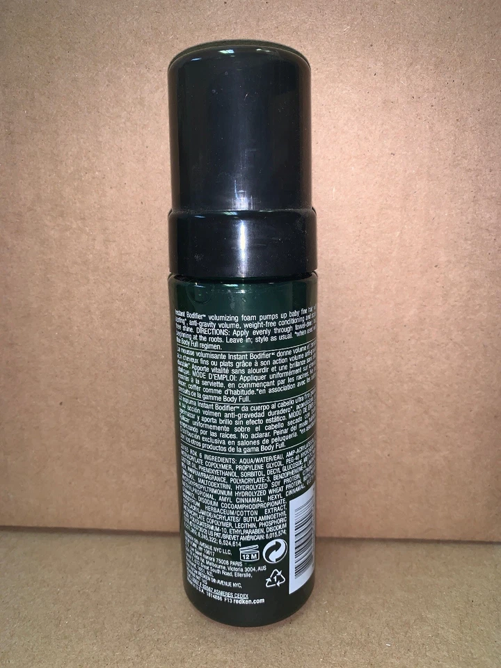 REDKEN BODY FULL Espuma Volumizadora Instantânea Corporal para Cabelo Fino de Bebê 5 Oz NOVO - Imagem 2 de 2