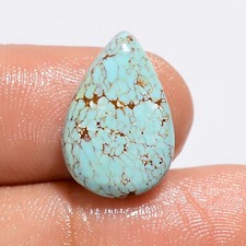 100 Natural Turquoise Pear Shape Cabochon Loose Gemstone 5 Ct 16X11X3mm OA-9859