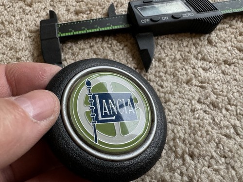 Horn Button fits Lancia Vintage MOMO RAID SPARCO OMP NRG Steering OEM Rare - Picture 5 of 7