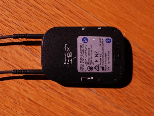 PHONAK ComPilot 1 Bluetooth Audio Streaming Device for Hearing Aids w/Neckloop - Photo 11/14