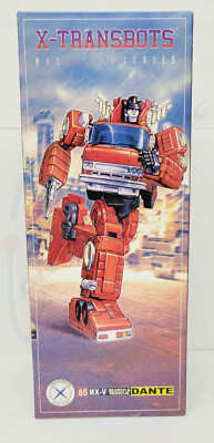 X-Transbots MX-V MX-5 Search and Rescue Dante Figure USA Seller