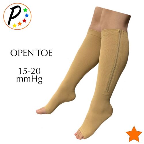 Calze Presadee Seniors 15-20 20-30 mmHg compressione punta aperta - Foto 13 di 19