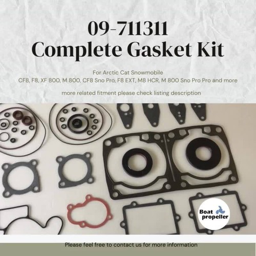 Kit de juntas completo para moto de nieve Arctic Cat CF8, F8, XF 800, M 800 09-711311 - Vídeo 1 de 1