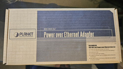 Planet POE-152 Power Over Ethernet Injector - Afbeelding 2 van 6