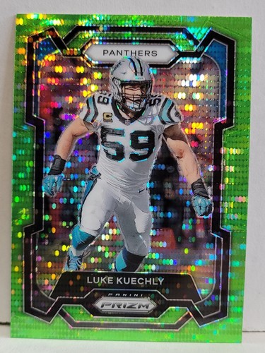 2023 Panini Prizm Football Like Keuchly #43 Green Pulsar Prizm