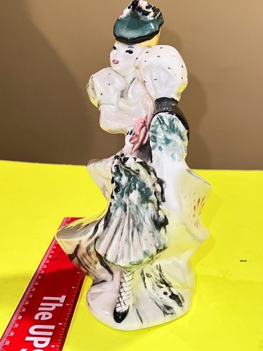 1890'S? 1930'S? STYLE PORCELAIN? FANCY LADY WITH FLOWER KENT CREATIONS HOLLYWOOD - Picture 14 of 17
