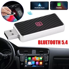 2025 Mini USB Wireless CarPlay Adapter for Android Auto Plug Play Converts WirjD