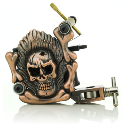 Bronze Spulen Gun Shader/Liner Dragon Hawk Tattoomaschine Tätowierung Tattoo Neu