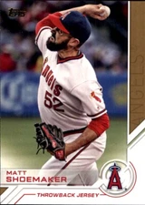 2017 Topps Salute #S30 Matt Shoemaker california angels