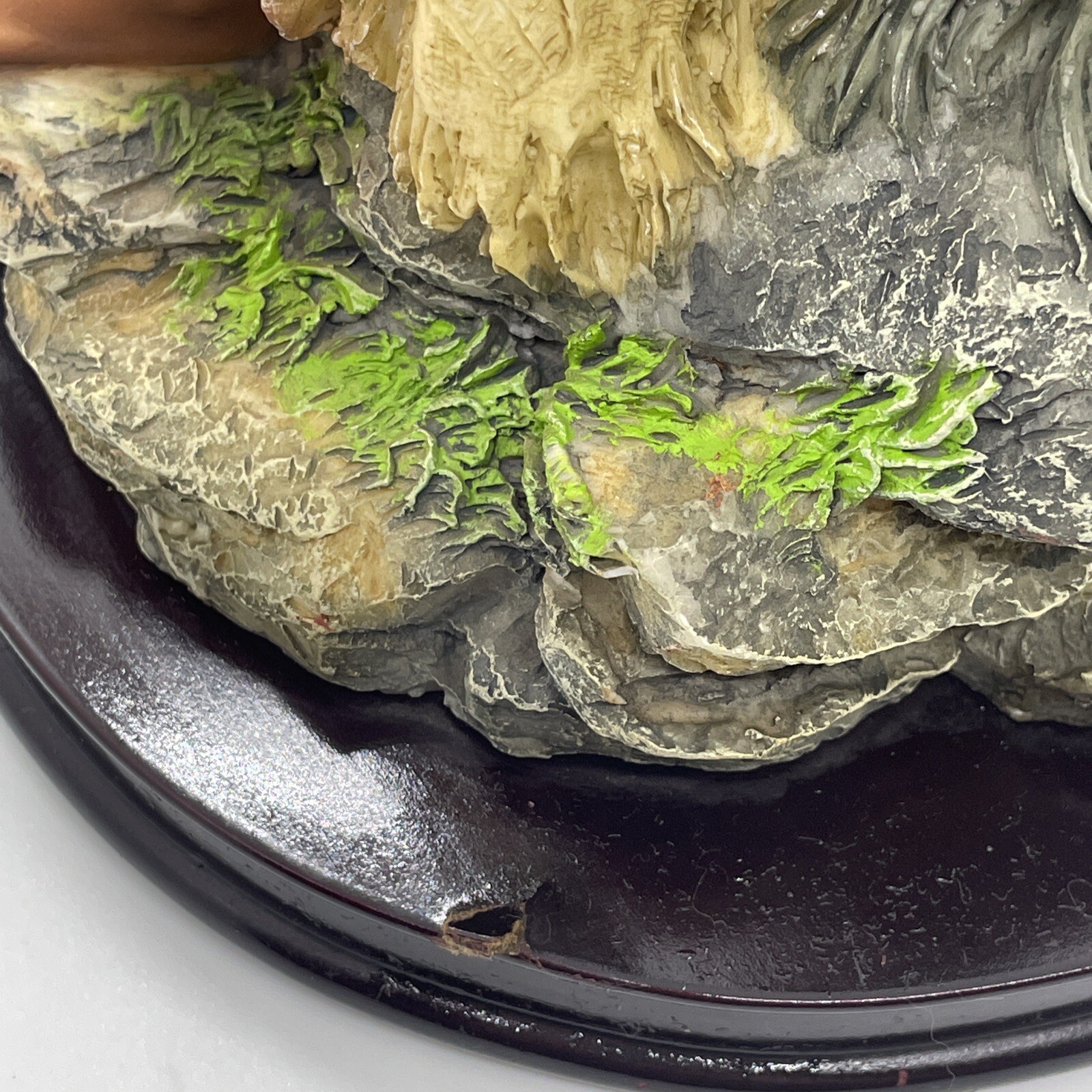 The Juliana Collection Native American Indian Lady & Wolf Big Figurine