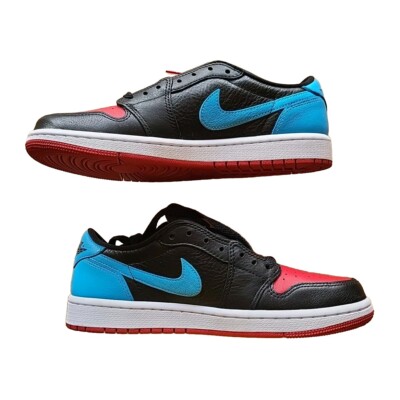 Nike Air Jordan 1 Retro Low OG UNC to Chicago black/dk powder blue-gym red 40