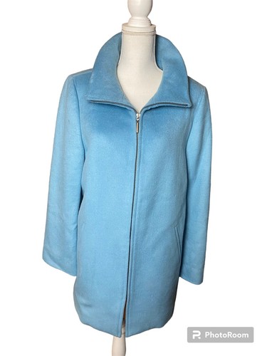 Dana Bushman Coat, Pockets, Zip, Lined - Picture 2 of 6