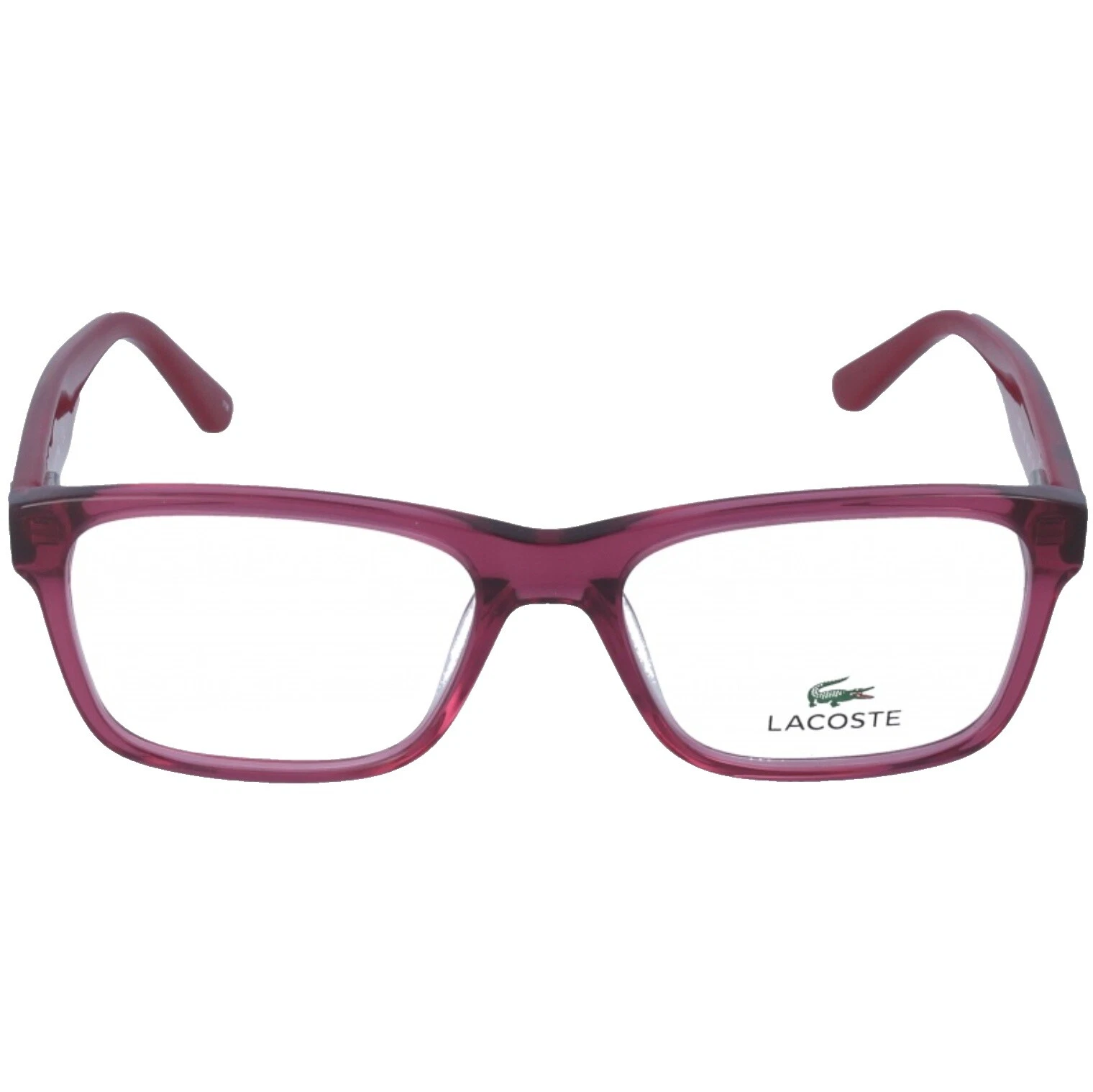 Металлические квадратные оправы для очков Lacoste