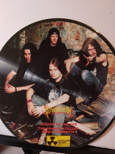 BENEDICTION RETURN TO THE EVE 7" PIC DISC